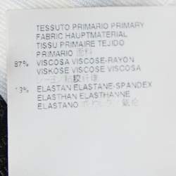 Pre Owned Just Cavalli Multicolor Printed Jersey Cap Sleeve Mini Dress S