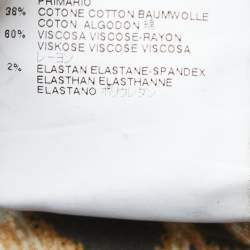 Pre Owned Just Cavalli Black Stretch Denim Skinny Jeans S Waist 26"