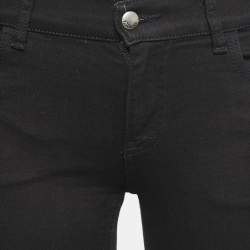 Pre Owned Just Cavalli Black Stretch Denim Skinny Jeans S Waist 26"