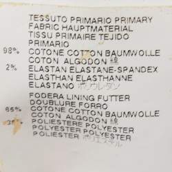 Pre Owned Just Cavalli Brown/Black Leopard Print Denim Sleeveless Mini Dress M