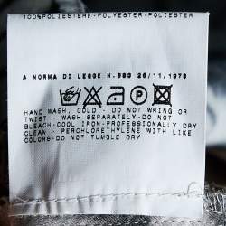 Pre Owned Just Cavalli Beige Animal Printed Georgette Button Front Shirt L