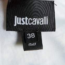 Pre Owned Just Cavalli Multicolor Printed Jersey Sheath Dress S