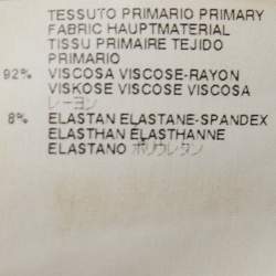 Pre Owned Just Cavalli Blue Snake Print Jersey Long Sleeve Midi Dress M