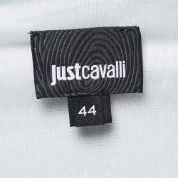 Pre Owned Just Cavalli Multicolor Printed Jersey Mini Bodycon Dress M