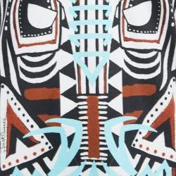 Pre Owned Just Cavalli Multicolor Printed Jersey Mini Bodycon Dress M