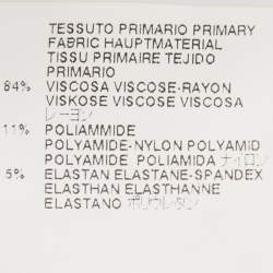 Pre Owned Just Cavalli Black Leopard Print Stretch Knit Mini Dress XS