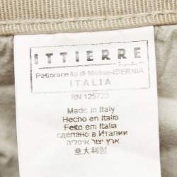 Pre Owned Just Cavalli Beige Cotton Skinny Cigarette Jeans M Waist 28"