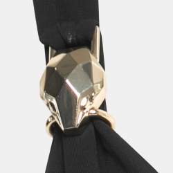 Pre Owned Just Cavalli Black Jersey V-Neck Sleeveless Flared Short Dress S