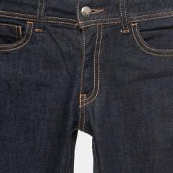 Just Cavalli Dark Blue Denim Flared Jeans S Waist 25"