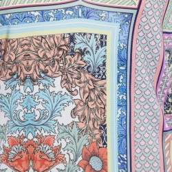 Pre Owned Just Cavalli Multicolor Printed Jersey Sleeveless T-Shirt L