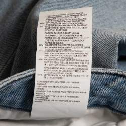 Just Cavalli Blue Distressed Denim Slim Fit Jeans M Waist 29"