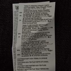 Pre Owned Just Cavalli Grey Denim Paneled Mini Skirt M