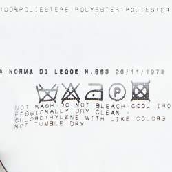 Pre Owned Just Cavalli Brown Leopard Print Crepe Asymmetric Midi Skirt S