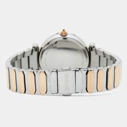 Pre Owned Just Cavalli Silver Two Tone Stainless Steel Animalier JC1L234M0265 Women's Wristwatch 32 mm