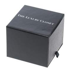 Pre Owned Just Cavalli Black Stainless Steel and Leather R7251160625 Women's Wristwatch 36 mm