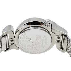 Pre Owned Just Cavalli Silver Stainless Steel Sin R7253591503 Women's Wristwatch 35 mm