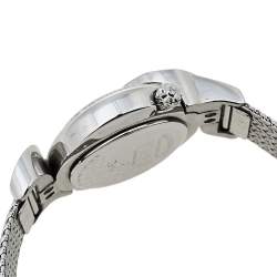 Pre Owned Just Cavalli Silver Stainless Steel Sin R7253591503 Women's Wristwatch 35 mm