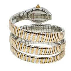 Pre Owned ساعة يد نسائية جاست كافالي ثعبان جي سي1أل115أم0045 ستانلس ستيل لونين 22مم