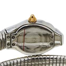 Pre Owned ساعة يد نسائية جاست كافالي ثعبان جي سي1أل115أم0045 ستانلس ستيل لونين 22مم