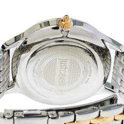 مملوكة مسبقًا ساعة يد نسائية جاست كافالي 1أل043 ستانلس ستيل لونين فضي 34 مم