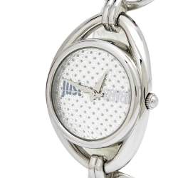 مملوكة مسبقًا ساعة يد نسائية جست كافالي دروب R7253182502 ستانلس ستيل فضية 32 مم