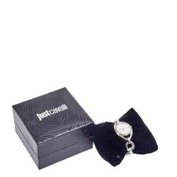 مملوكة مسبقًا ساعة يد نسائية جست كافالي دروب R7253182502 ستانلس ستيل فضية 32 مم