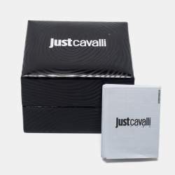 Just Cavalli Silver Stainless Steel Luminal R7253597501 Women's Wristwatch 39 mm