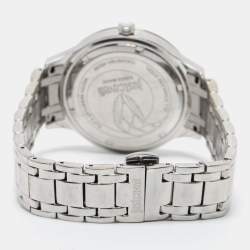 Just Cavalli Silver Stainless Steel Luminal R7253597501 Women's Wristwatch 39 mm