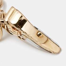 Pre Owned Just Cavalli Pink Mother Of Pearl Gold Plated R7253424645 Women's Wristwatch 39 mm