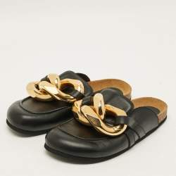 Pre Owned مع ميوسات جلدية سوداء بحلقات من جي دبليو أندرسون مقاس 42