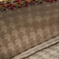 Karl Lagerfeld Multicolor Tweed and Leather Flap Top Handle Bag