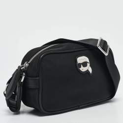 Karl Lagerfeld Nylon k/ikonik 2.0 Camera Crossbody Bag