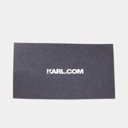 Pre Owned Karl Lagerfeld Metallic Pink Fabric K/Ikonik Bucket Bag