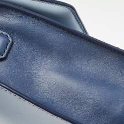 Karl Lagerfeld Tricolor Leather Zigzag K/Klassik Shoulder Bag