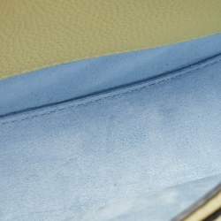 Pre Owned Karl Lagerfeld Light Yellow K/Karry All Front Crossbody Bag