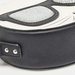 Karl Lagerfeld Multicolor Leather Maybelle Cat Crossbody Bag