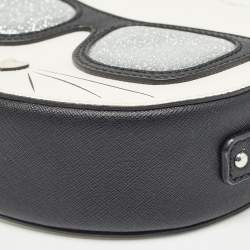 Karl Lagerfeld Multicolor Leather Maybelle Cat Crossbody Bag