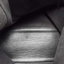 Karl Lagerfeld Black Leather Vertical Tote