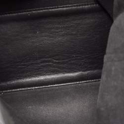 Karl Lagerfeld Black Leather Vertical Tote