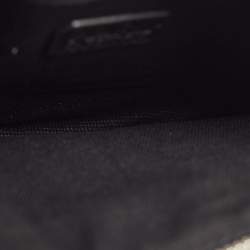 Karl Lagerfeld Black/White Faux Leather Camera Shoulder Bag