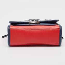 Karl Lagerfeld Multicolor Faux Leather Captain Karl K/Kuilted Shoulder Bag
