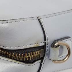 Karl Lagerfeld Light Blue Leather K/Signature Camera Crossbody Bag
