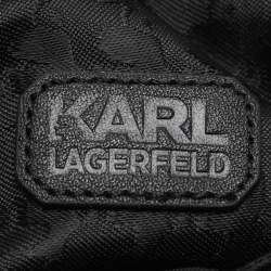 Karl Lagerfeld Neon Pink Nylon Rue St. Guillaume Belt Bag