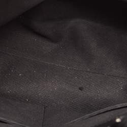 Pre Owned Karl Lagerfeld Black Leather Medium K/Ikon Top Handle Bag