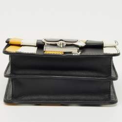 Pre Owned Karl Lagerfeld Multicolor Leather Stripe K/ikonik Crossbody Bag