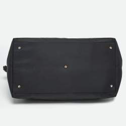 Pre Owned Karl Lagerfeld Black Nylon k/ikonik Duffel Bag