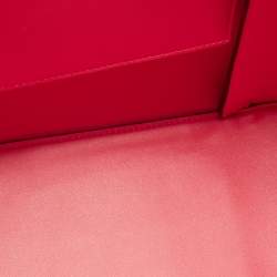 مملوكة مسبقًا Karl Lagerfeld Louise French Rose Leather Tote