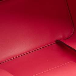 مملوكة مسبقًا Karl Lagerfeld Louise French Rose Leather Tote