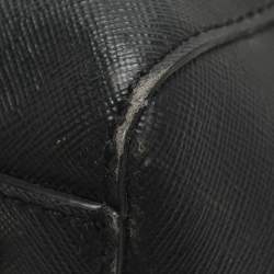 مملوكة مسبقًا Karl Lagerfeld Black PVC Patches Duffel Bag