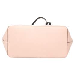 Karl Lagerfeld Pink/Black Leather K/jet Choupette Shopper Tote 